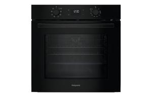 Hotpoint HO 475P B UK Single Pyrolytic Oven - Black